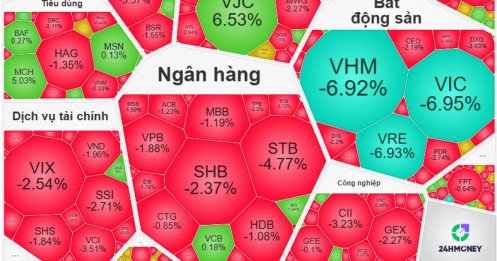 “Món quà” cuối năm đầy cay đắng: VN-Index “bay” gần 40 điểm chỉ trong vài phút cuối phiên
