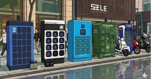 Cuộc đua tủ đổi pin xe điện ở Việt Nam