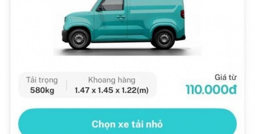 Công ty của ông Phạm Nhật Vượng tung dịch vụ xe tải nội đô, giá cước từ 110.000 đồng/chuyến