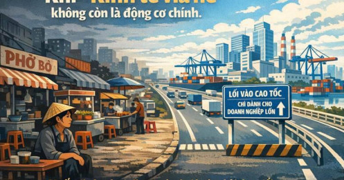 Khi "Kinh tế vỉa hè" không còn là động cơ chính