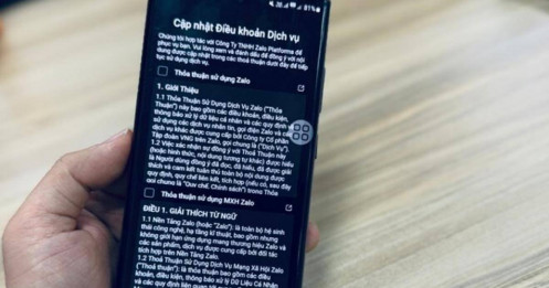 Cập nhật điều khoản Zalo: Bí ẩn động cơ thu thập dữ liệu cá nhân