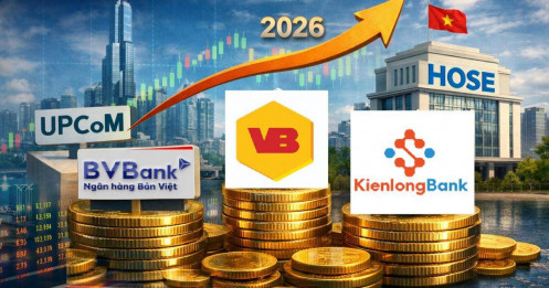 Nhóm cổ phiếu ngân hàng UPCoM lên kế hoạch chuyển sàn HoSE từ 2026