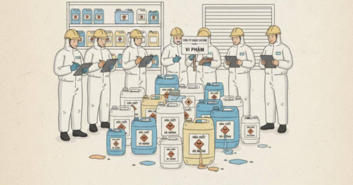 Thanh tra "điểm mặt" loạt doanh nghiệp vi phạm trong kinh doanh hóa chất ở Đà Nẵng