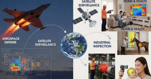 Từ không quân đến đời sống – hành trình của một công nghệ phát hiện nhiệt ẩn