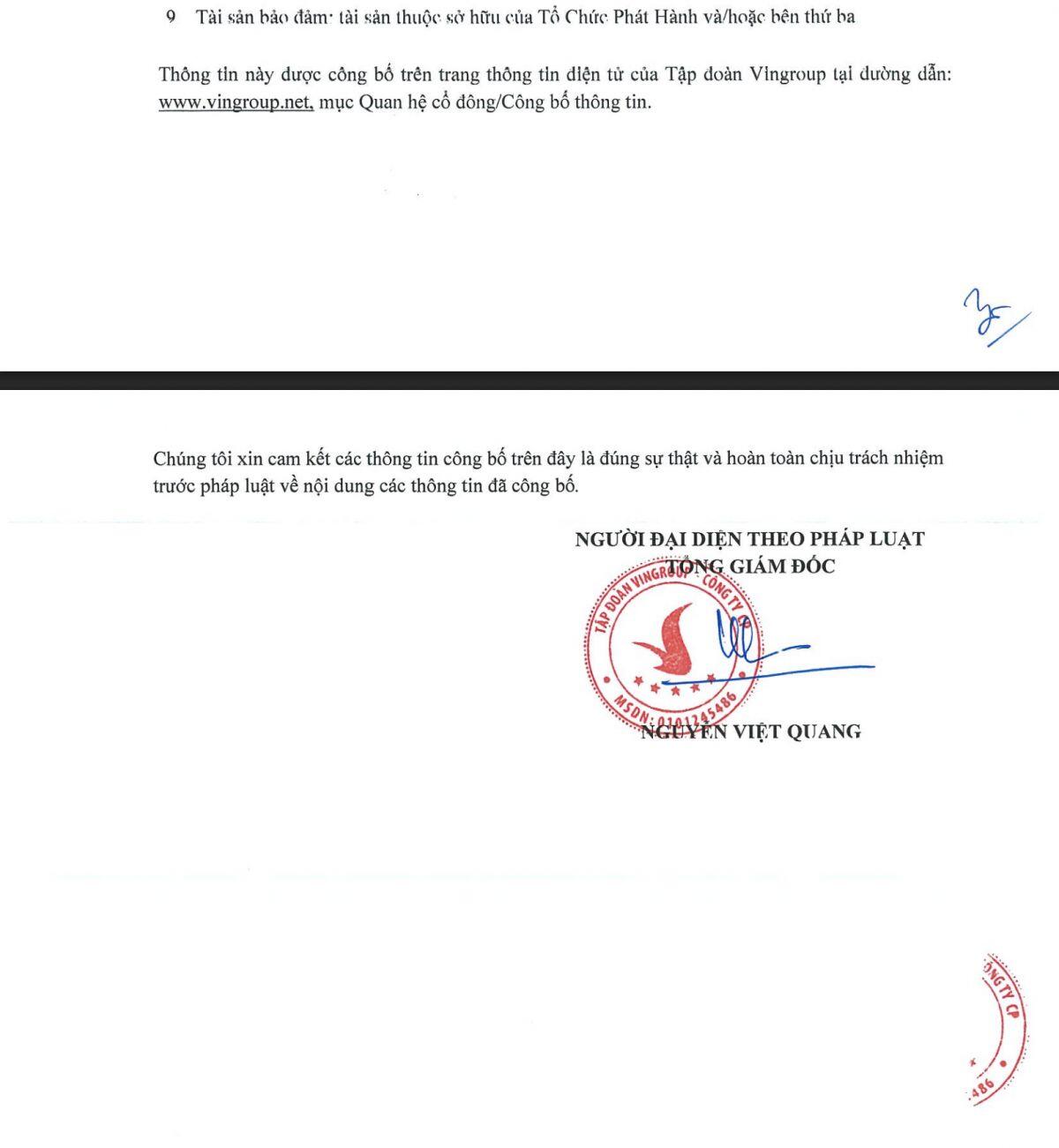 Vingroup phát hành thêm 3.500 tỷ đồng trái phiếu để tái cơ cấu nợ