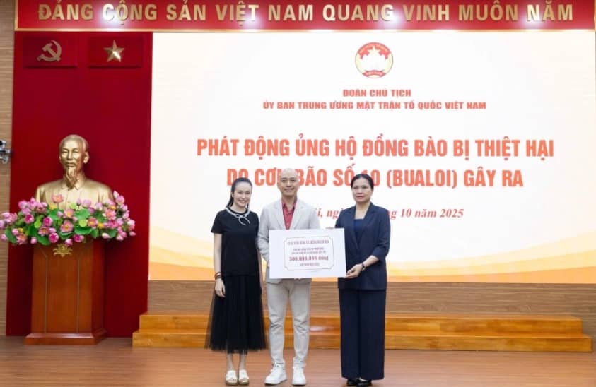 Mặt trận Tổ quốc tiếp nhận 672 tỷ đồng ủng hộ đồng bào sau bão Bualoi