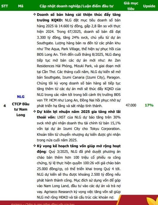 7 cổ phiếu dự kiến KQKD quý 3/2025 tích cực phù hợp để "xuống tiền" trong tháng 10