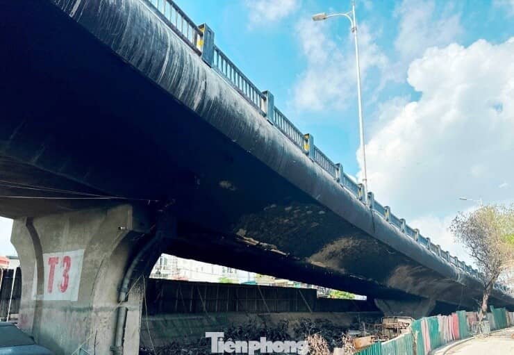 Hơn 2,6 tỷ đồng sửa cầu Vĩnh Tuy sau vụ cháy bãi xe