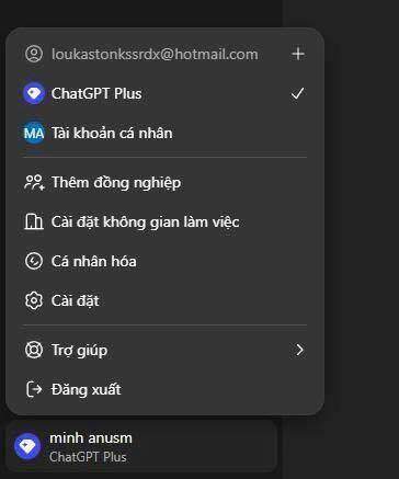 Tính năng cá nhân hóa trên Chat GPT