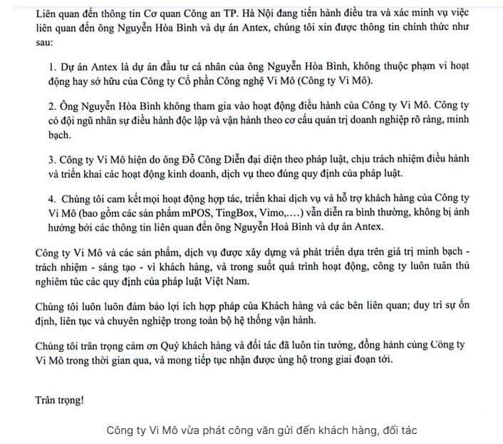 Công ty thuộc hệ sinh thái NextTech của Shark Bình lên tiếng về dự án tiền số AntEx