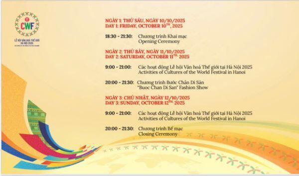 Có gì hấp dẫn trong Lễ hội Văn hoá Thế giới Hà Nội?