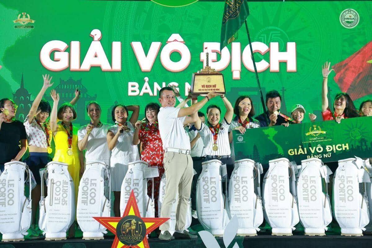Giải Vô địch các CLB Golf Hà Nội Mở rộng - Herbalife Cup 2025: CLB G81 và CLB Villa Golf Club đăng quang