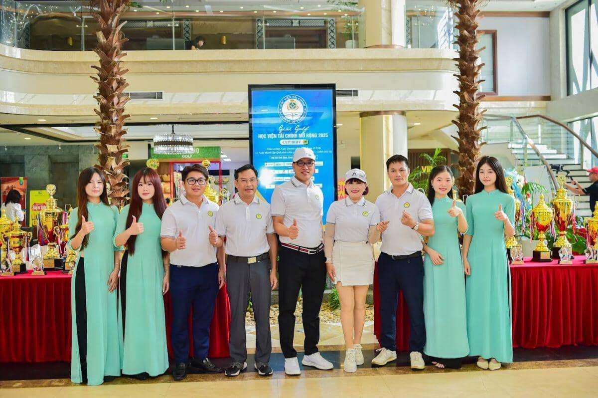 Golfer Kiều Văn Cường ( Gross 76) vô địch Giải Golf Học viện Tài chính Mở rộng năm 2025 - Cup BIDV