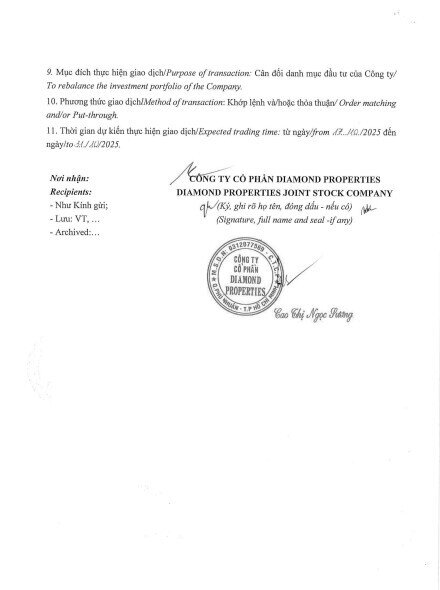 Cổ đông lớn của NVL đăng ký bán hơn 2 triệu cổ phiếu