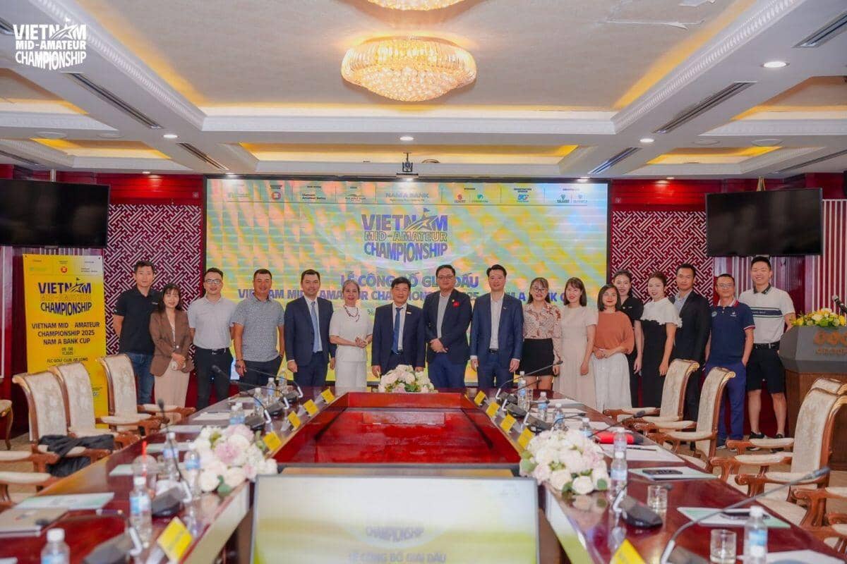 Sắp khởi tranh Giải golf “Vietnam Mid-Amateur Championship 2025 – Nam A Bank Cup”