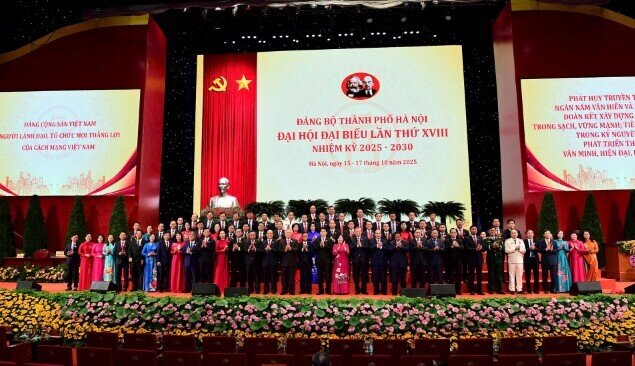 Danh sách 17 Ủy viên Ban Thường vụ Thành ủy Hà Nội khóa XVIII