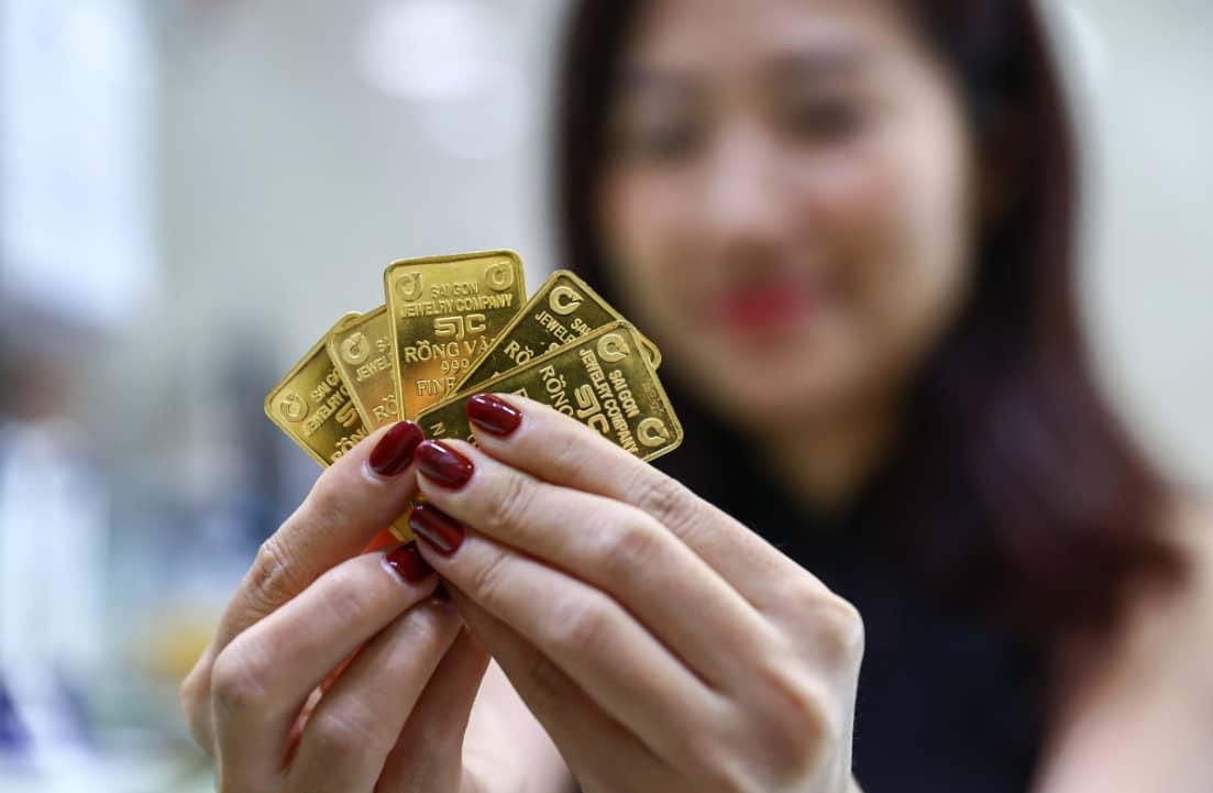 Giá vàng miếng trong nước tăng hơn 3 triệu đồng