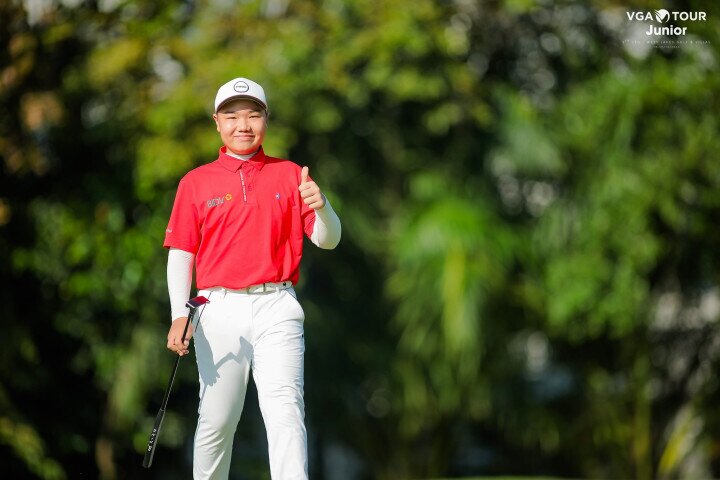 Phạm Thế Nam vô địch chặng 5 VGA Junior Tour 2025 Race to TaylorMade