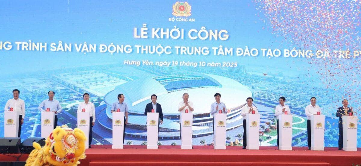 Khởi công sân vận động lớn nhất Việt Nam có sức chứa 60.000 chỗ ngồi