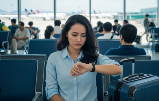 Tôi như con nợ của hãng hàng không dù bị delay hai tiếng
