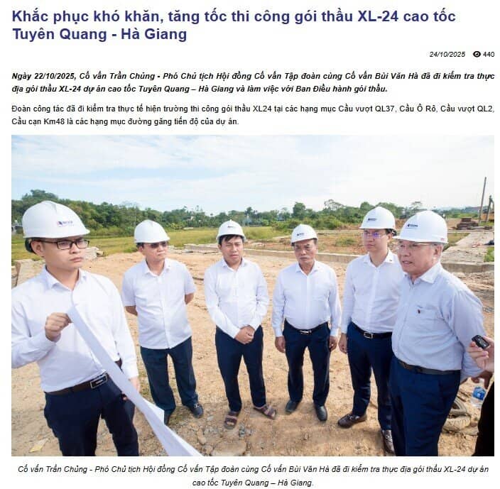 Đèo Cả chỉ đạo khẩn, tăng tốc thi công tuyến cao tốc 105km tại tỉnh lớn thứ hai miền Bắc