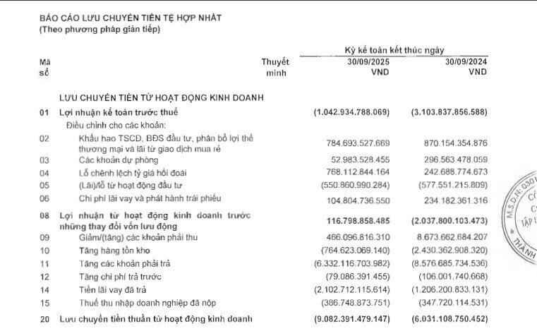 NVL nâng lỗ sau thuế lên 1.800 tỷ đồng sau 9 tháng, hàng tồn kho hơn 152.000 tỷ