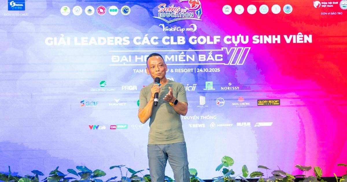 Swing for Education 2025: CLB golf ĐH Bách Khoa HN vô địch giải Leader các CLB cựu sinh viên miền Bắc