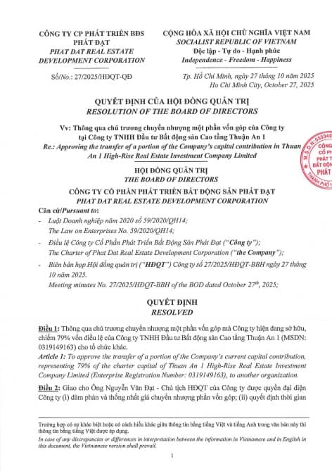 PDR chính thức chốt deal “khủng” với đối tác Nhật