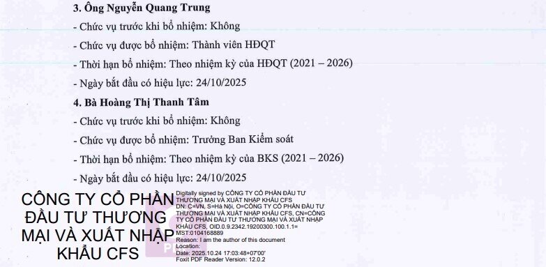 Một doanh nghiệp liên quan đến ‘nhóm’ FLC bất ngờ thông báo miễn nhiệm 8 nhân sự cấp cao