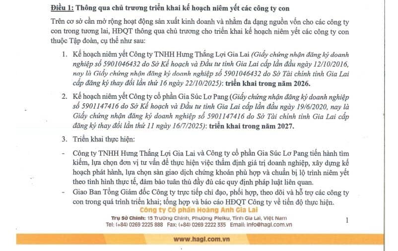 Bầu Đức sẽ niêm yết thêm 2 công ty lên sàn chứng khoán