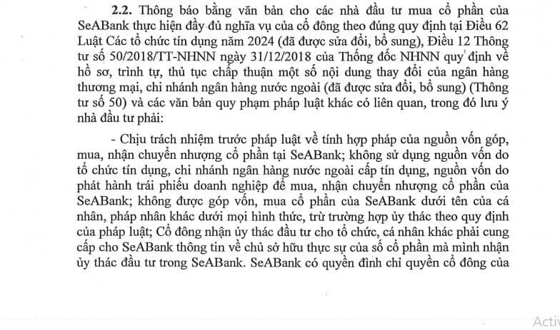 SeABank được chấp thuận tăng vốn lên 28.650 tỷ đồng