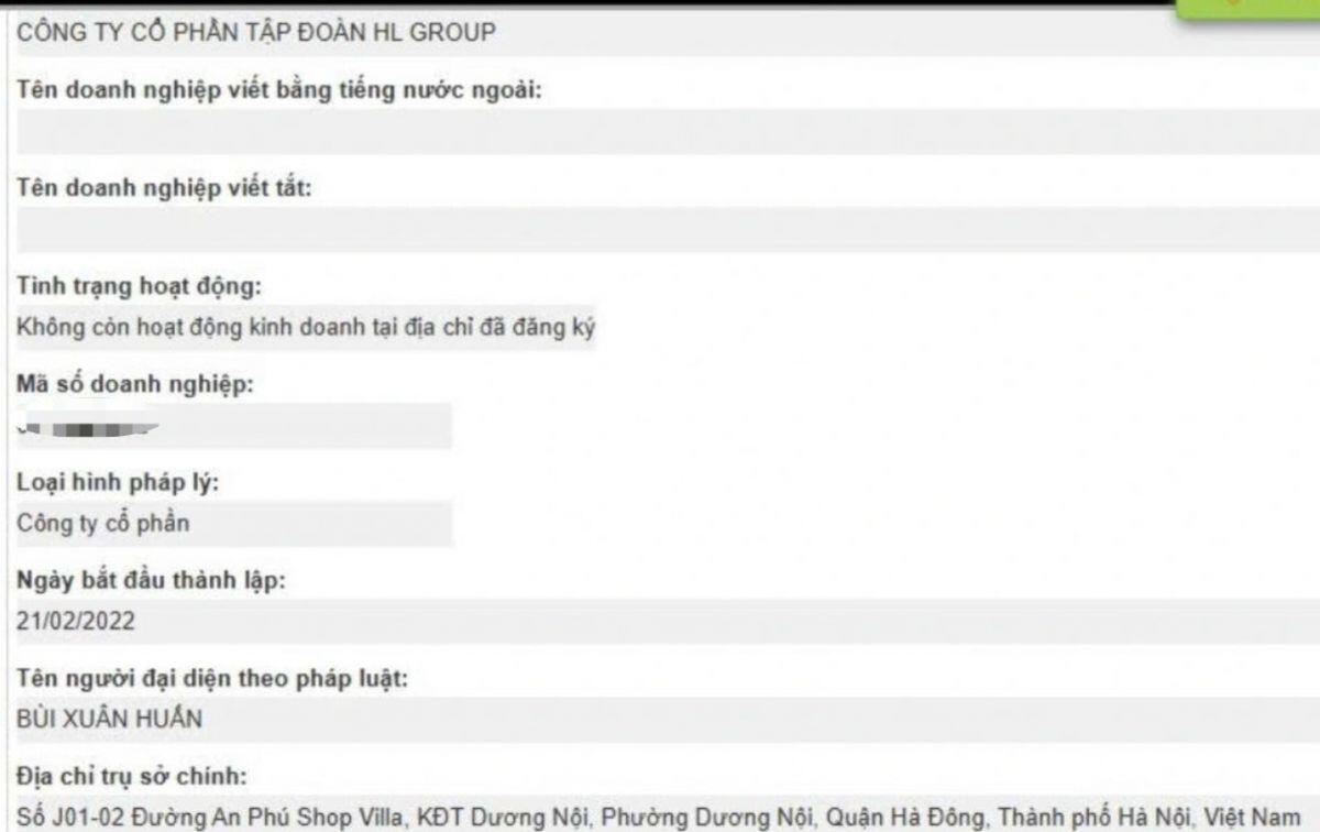 Những bất thường trong “đế chế” kinh doanh của Huấn Hoa Hồng