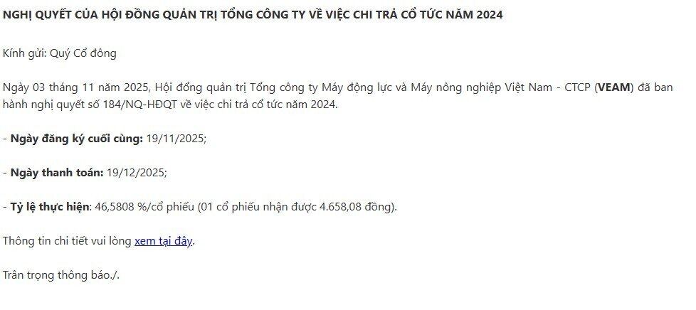 Một DN trả cổ tức kỷ lục, khối ngoại tích cực gom hàng