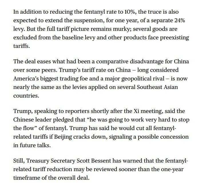 Ông Trump chính thức giảm thuế cho Trung Quốc và đình chiến thương mại thêm một năm