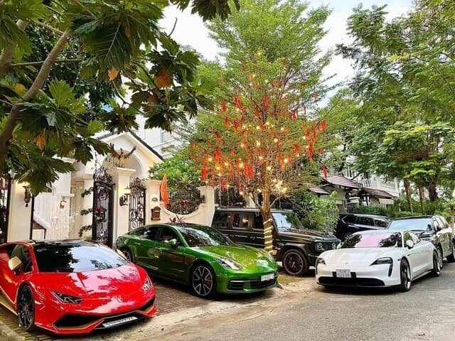 Nguyễn Quốc Vũ giàu cỡ nào mà biệt thự 400 tỷ chỉ để chứa xe?