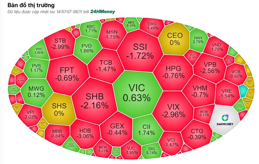 VN-Index giảm mạnh nhất châu Á: Gió đông chưa kịp về, bão lửa đã quét sạch tài khoản chứng sĩ