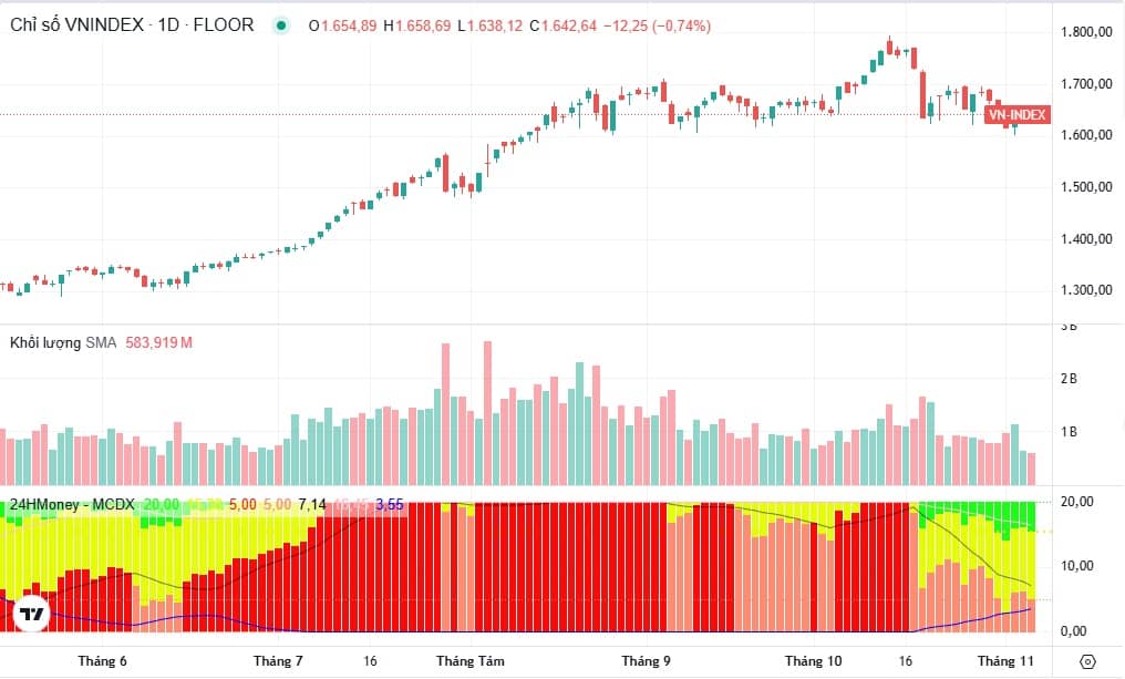 VN-Index giảm mạnh nhất châu Á: Gió đông chưa kịp về, bão lửa đã quét sạch tài khoản chứng sĩ