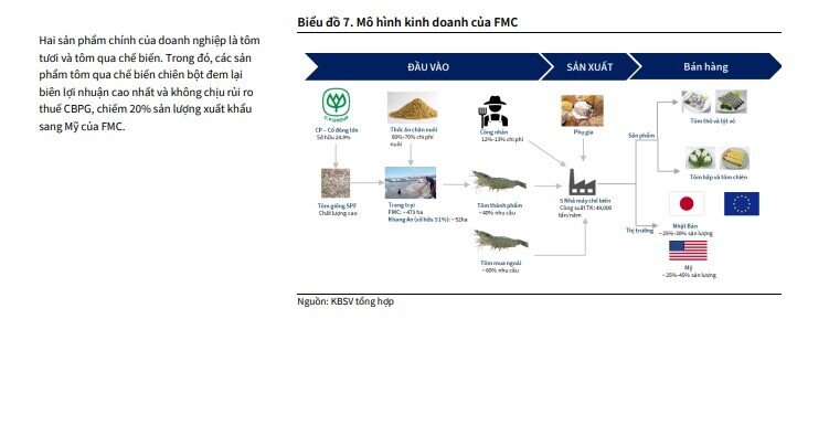 Triển vọng lạc quan tại thị trường Mỹ, một cổ phiếu thủy sản được khuyến nghị mua, tiềm năng tăng 26%