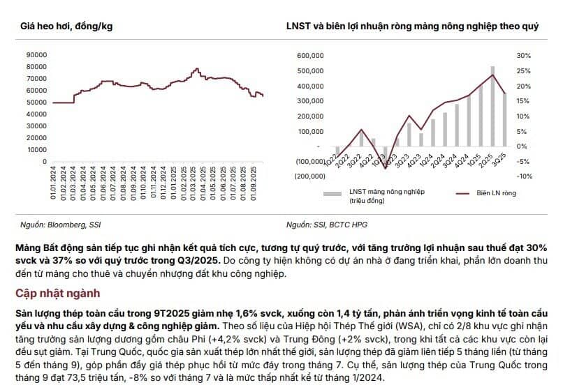 CTCK dự báo Hòa Phát lãi 4.700 tỷ đồng trong quý 4/2025, tăng gần 50%