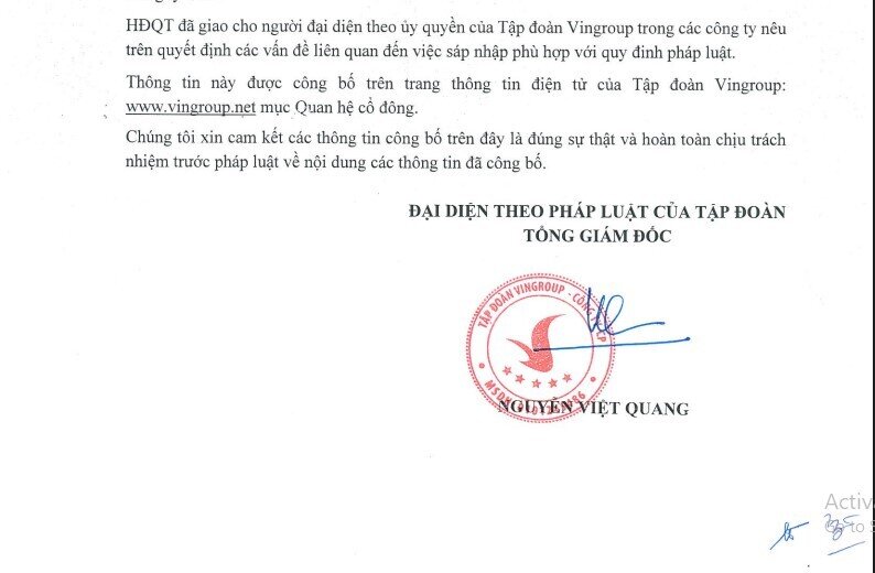 Vingroup sáp nhập 2 công ty công nghệ VinApp và VinSmart Future