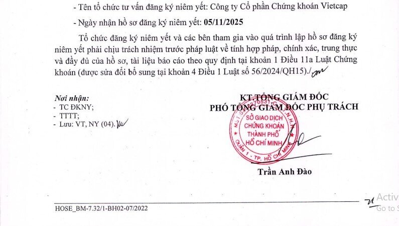 Doanh nghiệp 200.000 tỷ của ông Nguyễn Đăng Quang chính thức nộp hồ sơ niêm yết trên HoSE