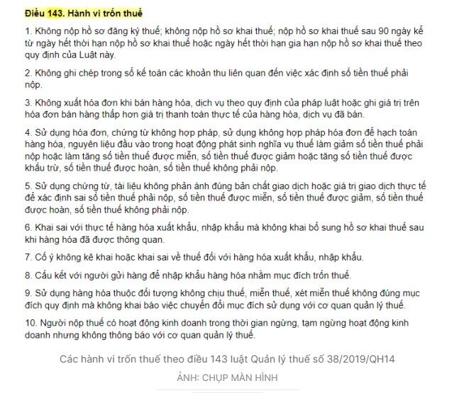 Thuế Hà Nội cảnh báo tình trạng hộ kinh doanh chỉ nhận tiền mặt để né thuế