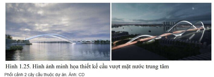 Đô thị lấn biển Cần Giờ của Vingroup có hai cầu vượt biểu tượng nổi bật về đêm