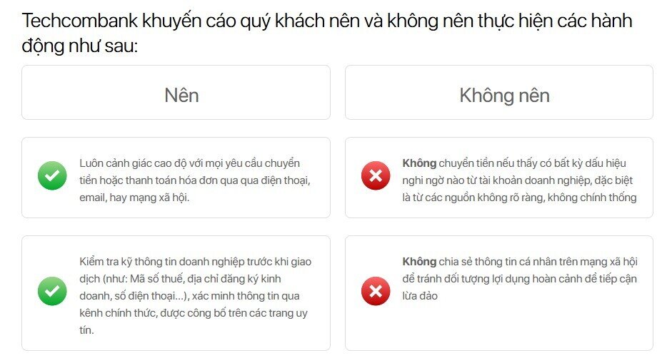 Techcombank cảnh báo: 3 thủ đoạn lừa đảo này đang khiến nhiều người "trắng tay" mất sạch tiền!