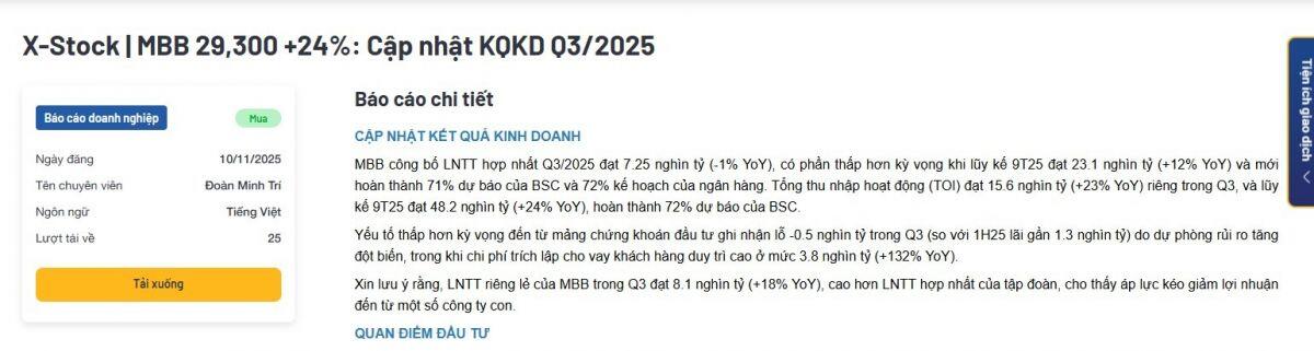 Hưởng lợi từ kế hoạch tăng vốn và dự án tài sản số: Cổ phiếu một ngân hàng được khuyến nghị mua, tiềm năng tăng 24%