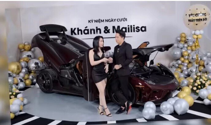 Siêu xe 200 tỷ của vợ chồng Mailisa: Khi xa hoa lên tới đỉnh điểm tại Việt Nam