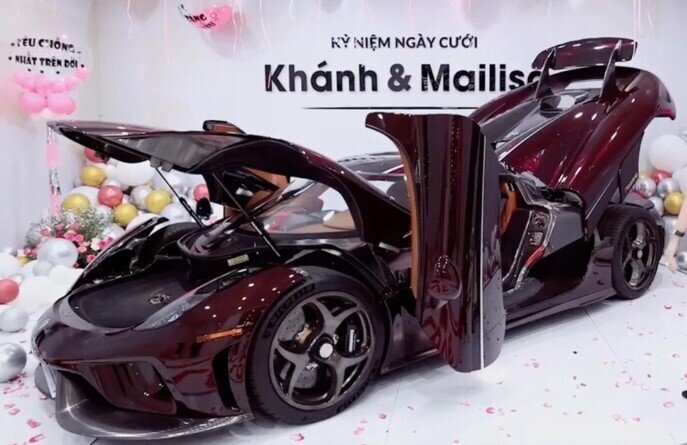 Siêu xe 200 tỷ của vợ chồng Mailisa: Khi xa hoa lên tới đỉnh điểm tại Việt Nam