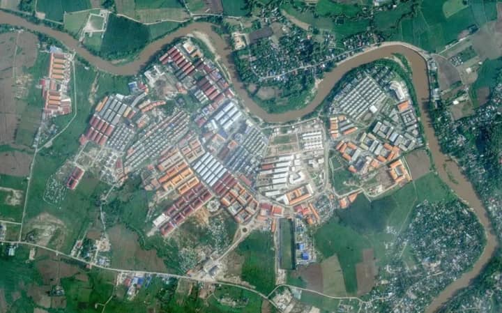 Hình ảnh vệ tinh phủ nhận tuyên bố “phá hủy 150 tòa nhà” của Myanmar tại khu lừa đảo biên giới