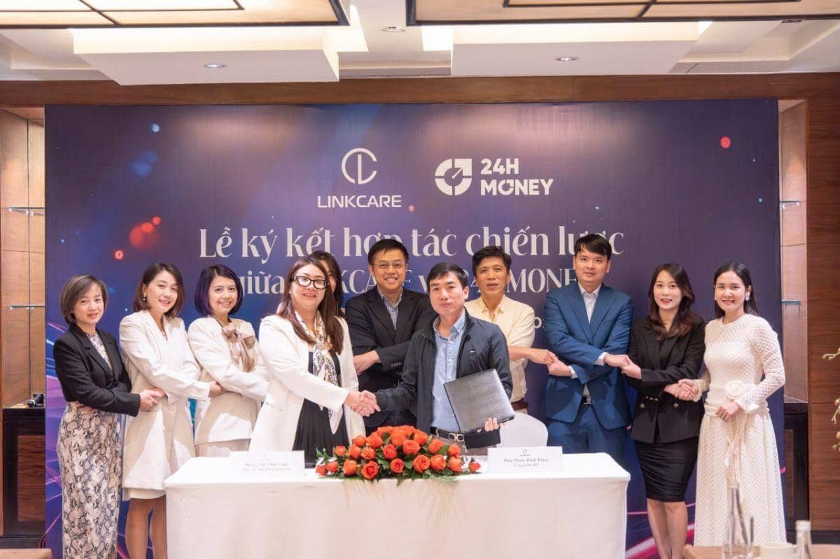 LinkCare và 24HMoney ký kết hợp tác chiến lược toàn diện