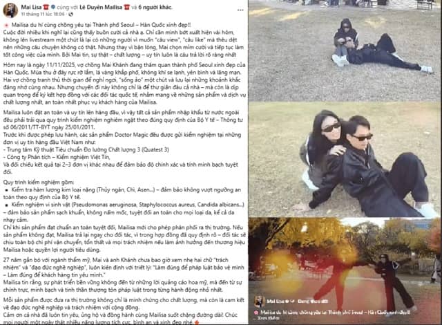 Giữa lúc biệt phủ 4.000m² và chuỗi thẩm mỹ Mailisa bị khám xét, vợ chồng Mailisa đang ở đâu?